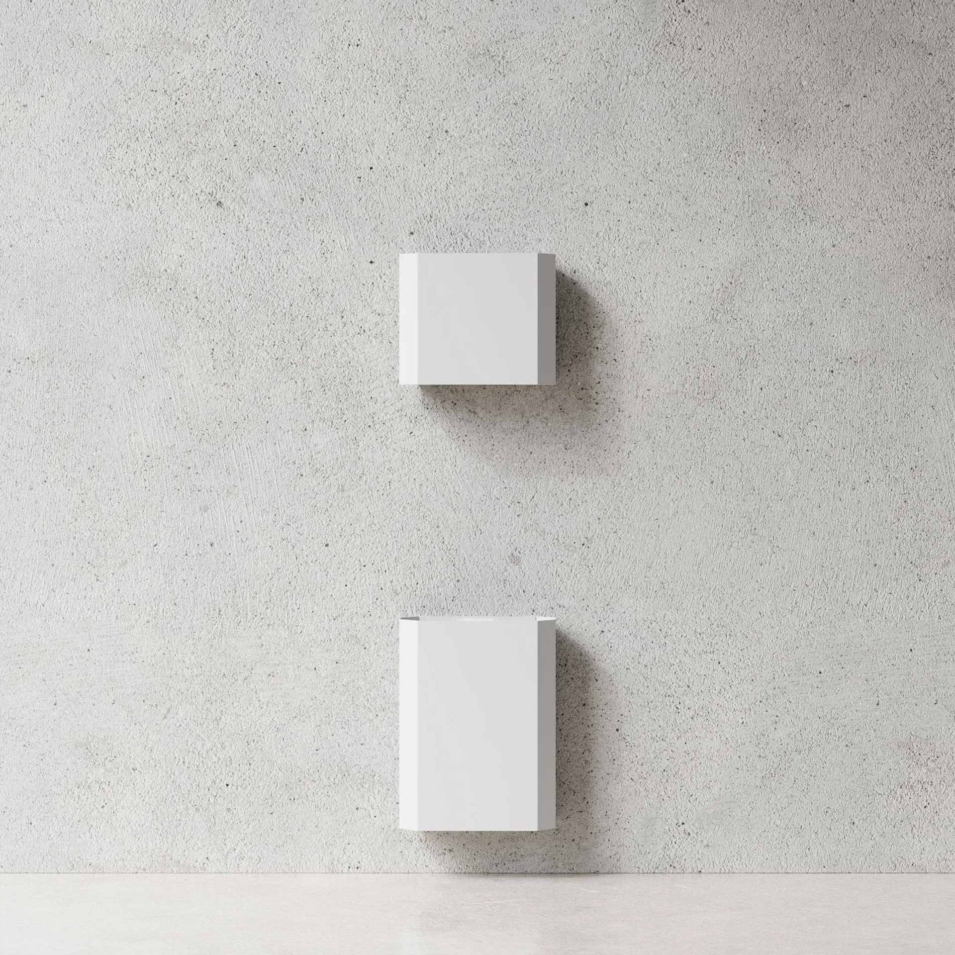 Dispensador de papel Nichba, Blanco Nichba