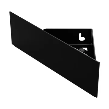 Estante de ducha Nichba - Black, esquina - Nichba