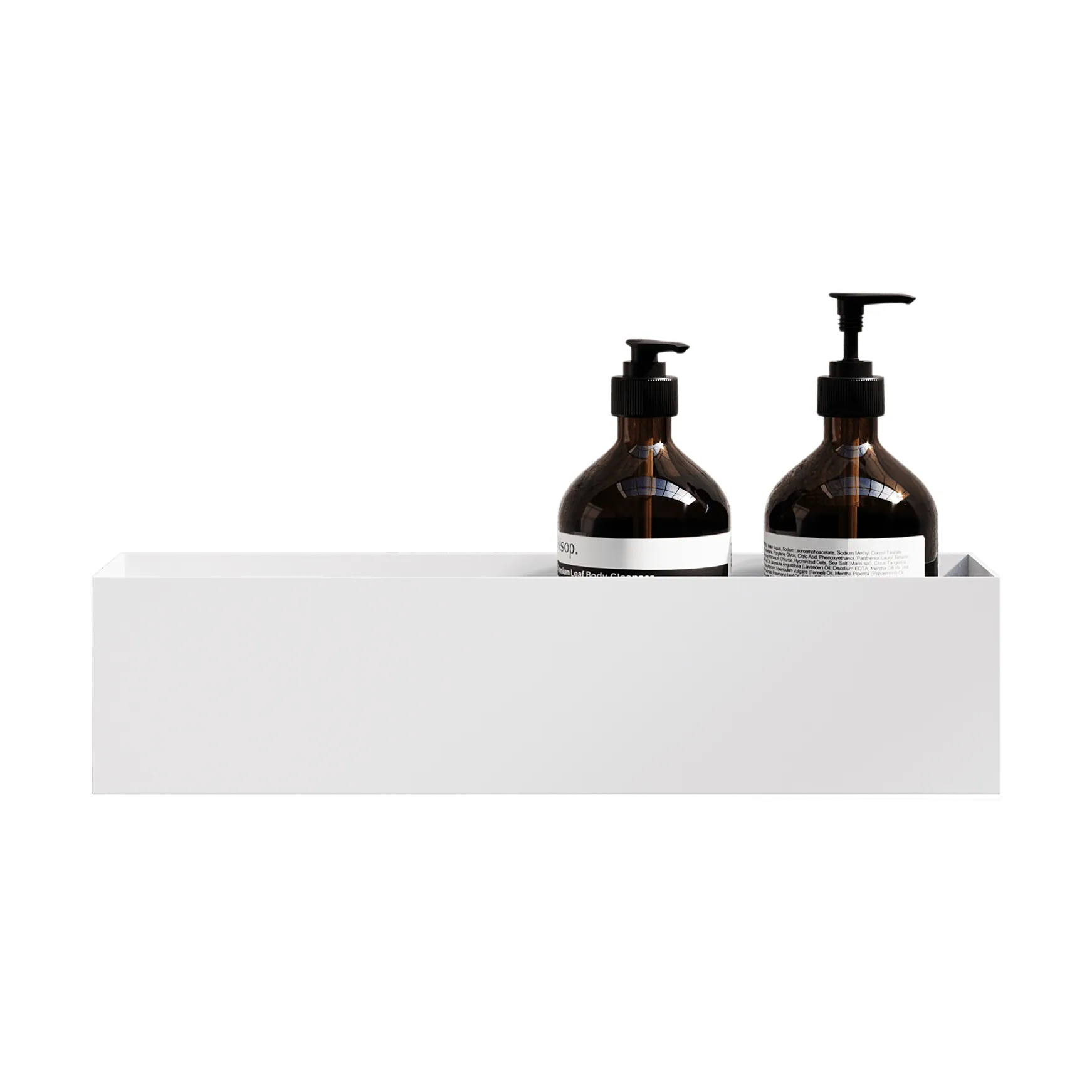 Estante de ducha Nichba, Blanco, 40 cm Nichba