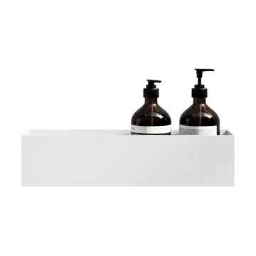 Estante de ducha Nichba - Blanco, 40 cm - Nichba