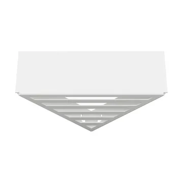 Estante de ducha Nichba - Blanco, esquina - Nichba