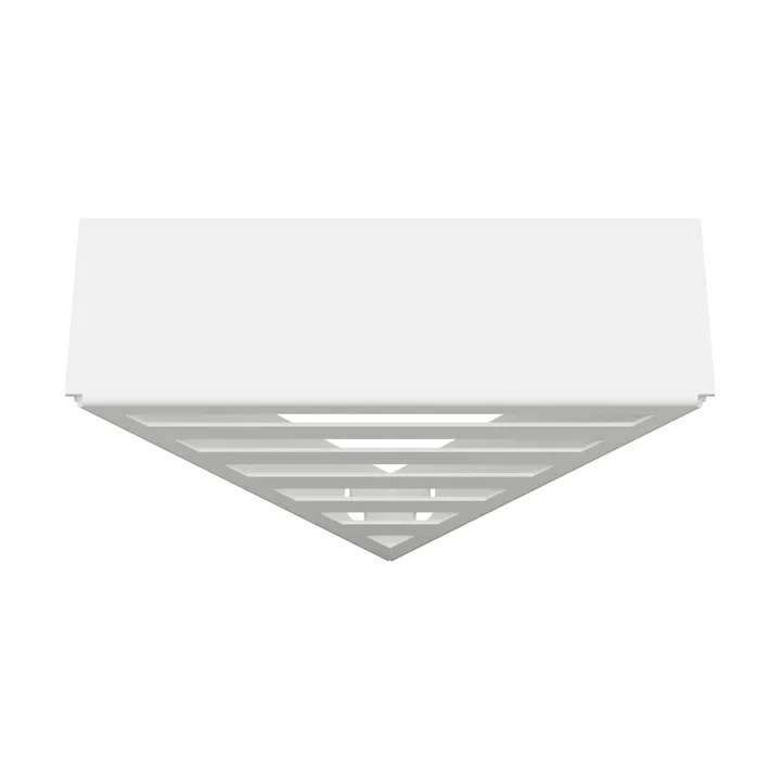 Estante de ducha Nichba - Blanco, esquina - Nichba