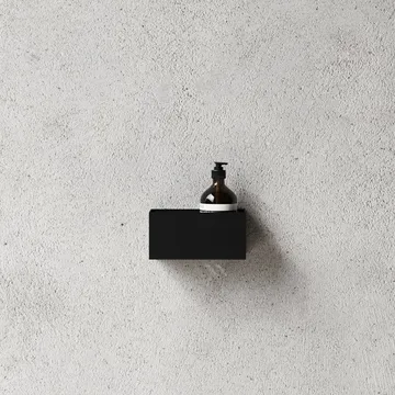 Estante de ducha Nichba - Negro, 20 cm - Nichba