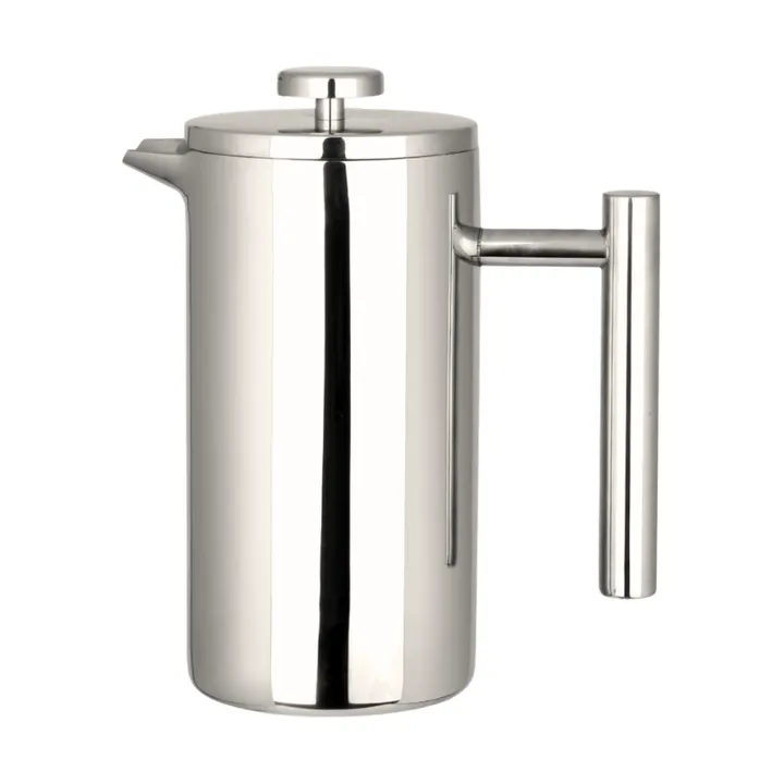 Nichba cafetera de émbolo - Acero inoxidable, 800 ml - Nichba