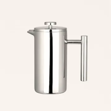 Nichba cafetera de émbolo - Acero inoxidable, 800 ml - Nichba