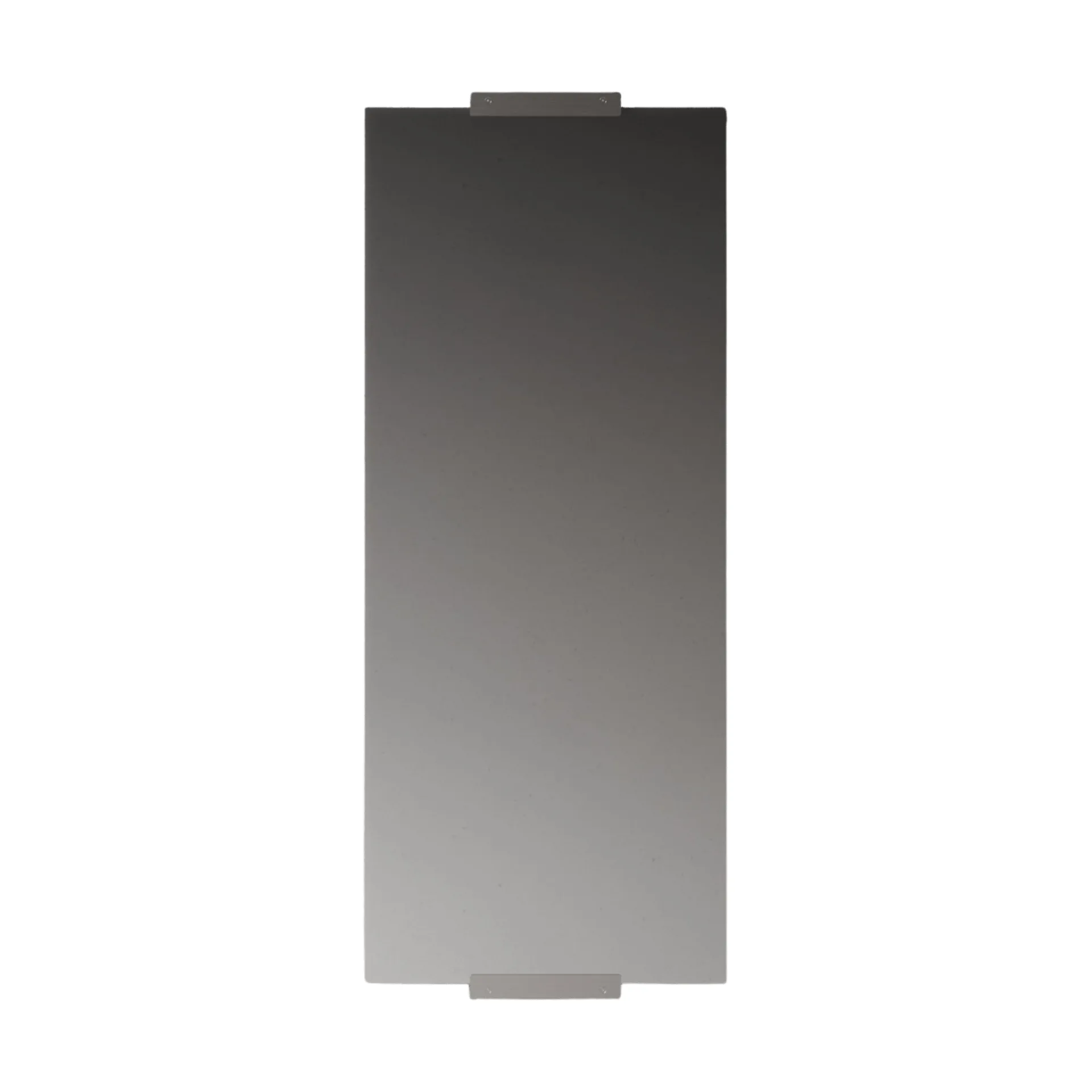 Nichba espejo de pared, Acero inoxidable cepillado, 145x60 cm Nichba