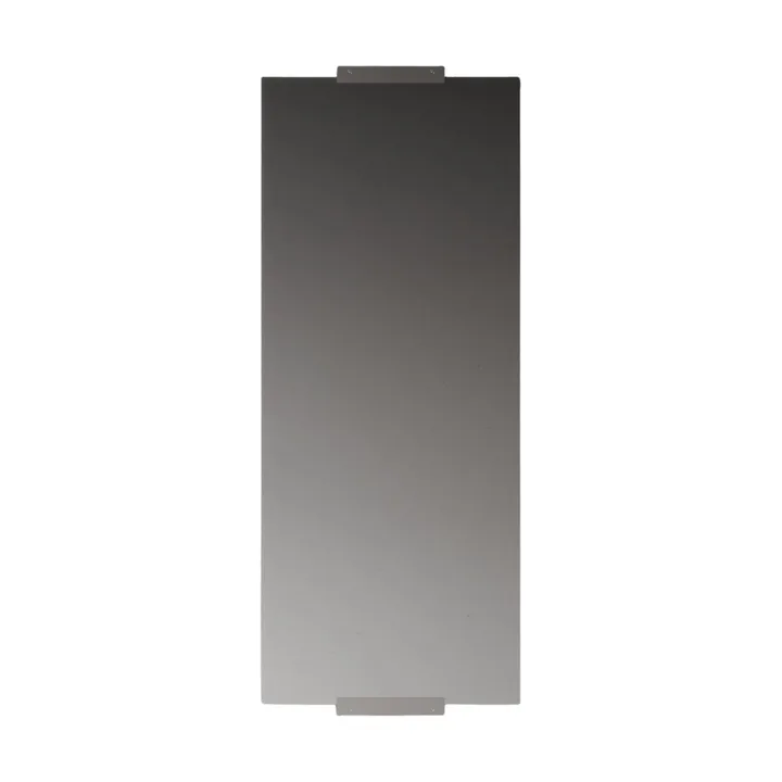 Nichba espejo de pared - Acero inoxidable cepillado, 145x60 cm - Nichba