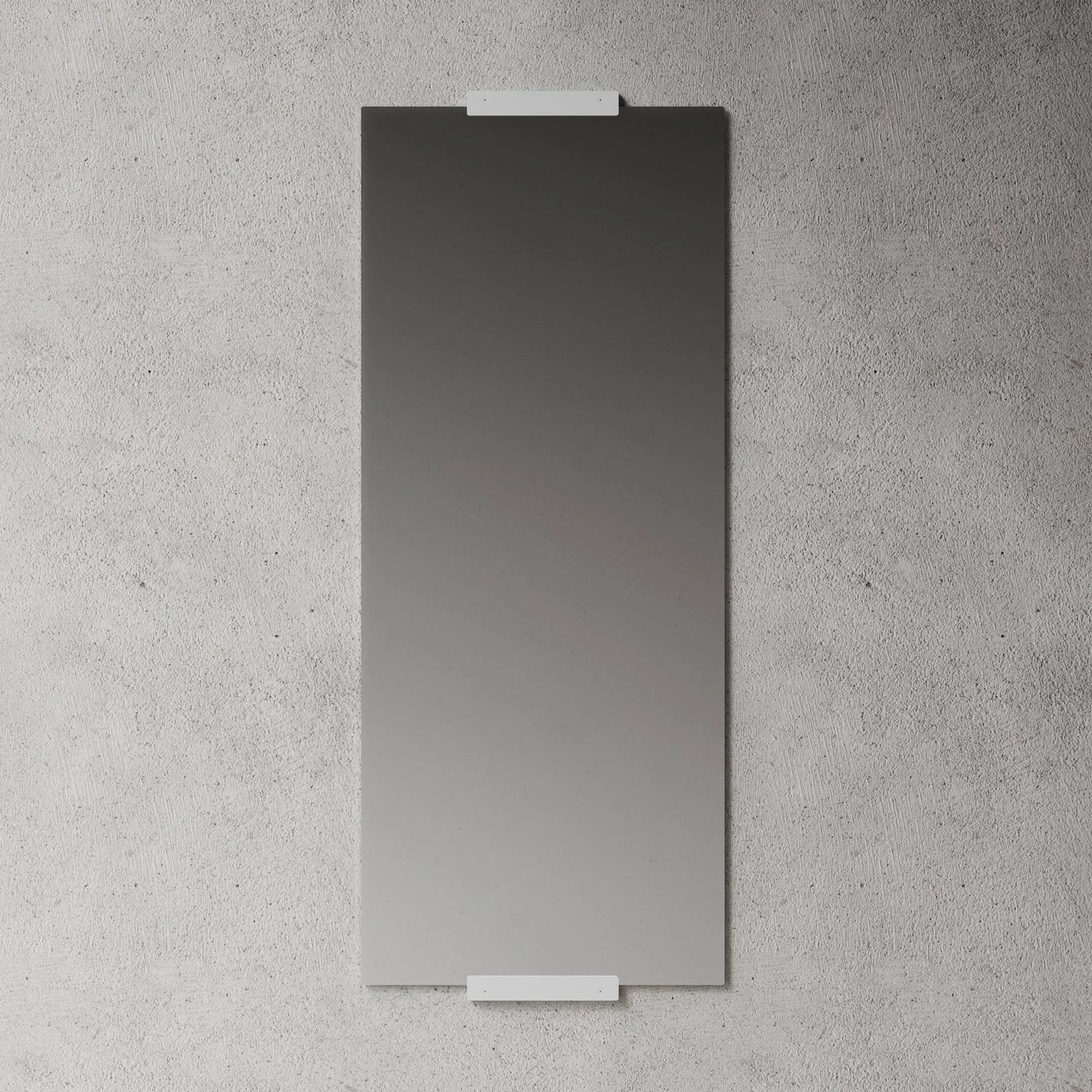 Nichba espejo de pared, Blanco, 145x60 cm Nichba
