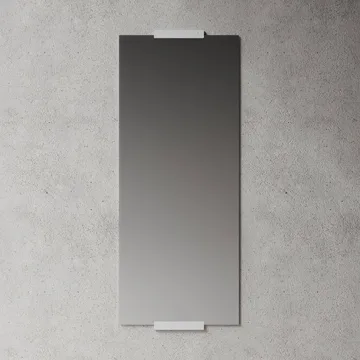 Nichba espejo de pared - Blanco, 145x60 cm - Nichba