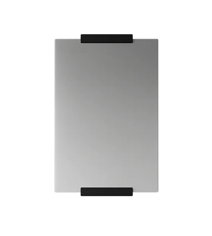 Nichba espejo de pared - Negro, 70x50 cm - Nichba
