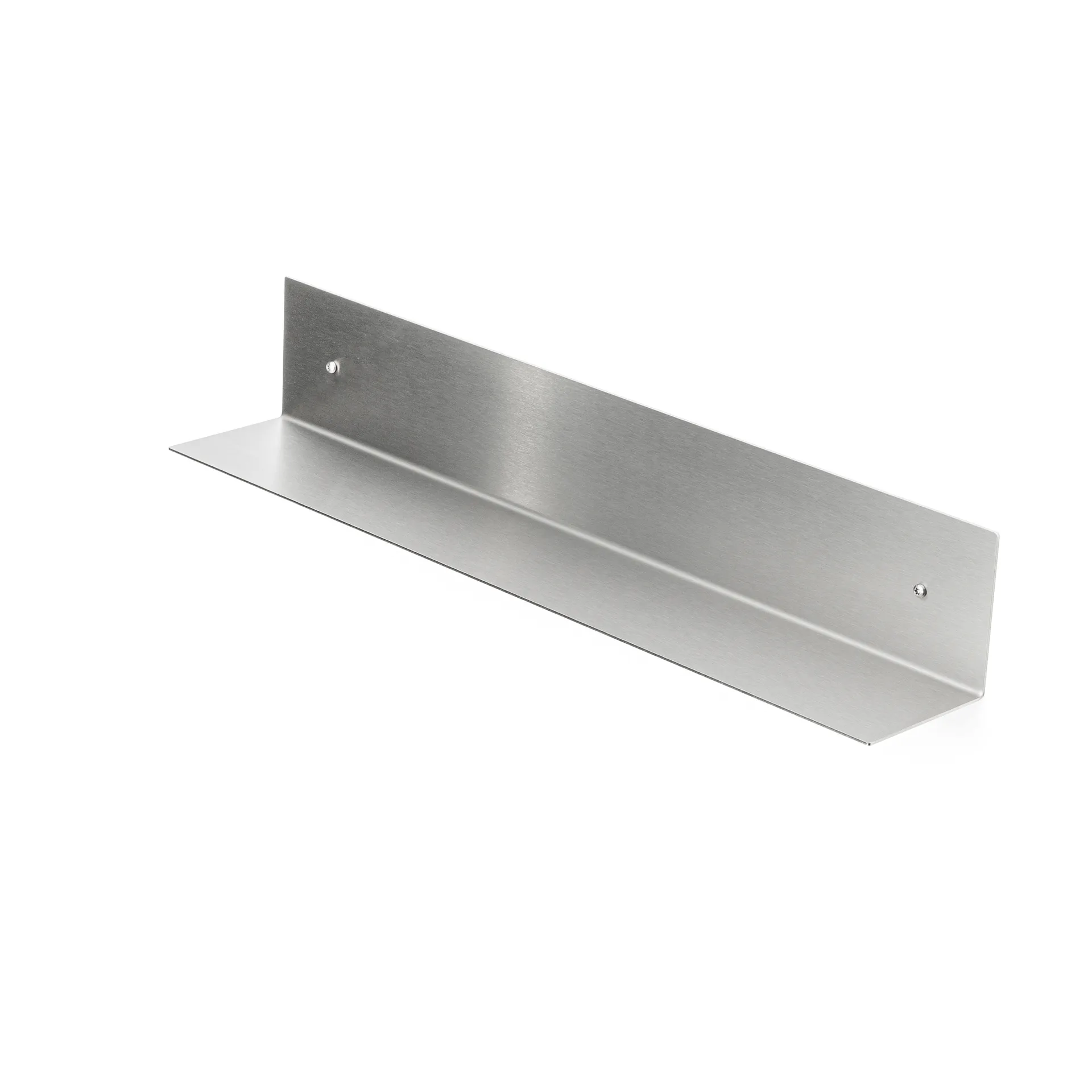 Nichba estante de baño, Acero inoxidable cepillado, 60 cm Nichba