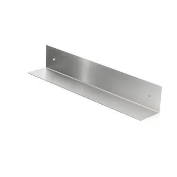 Nichba estante de baño - Acero inoxidable cepillado, 60 cm - Nichba