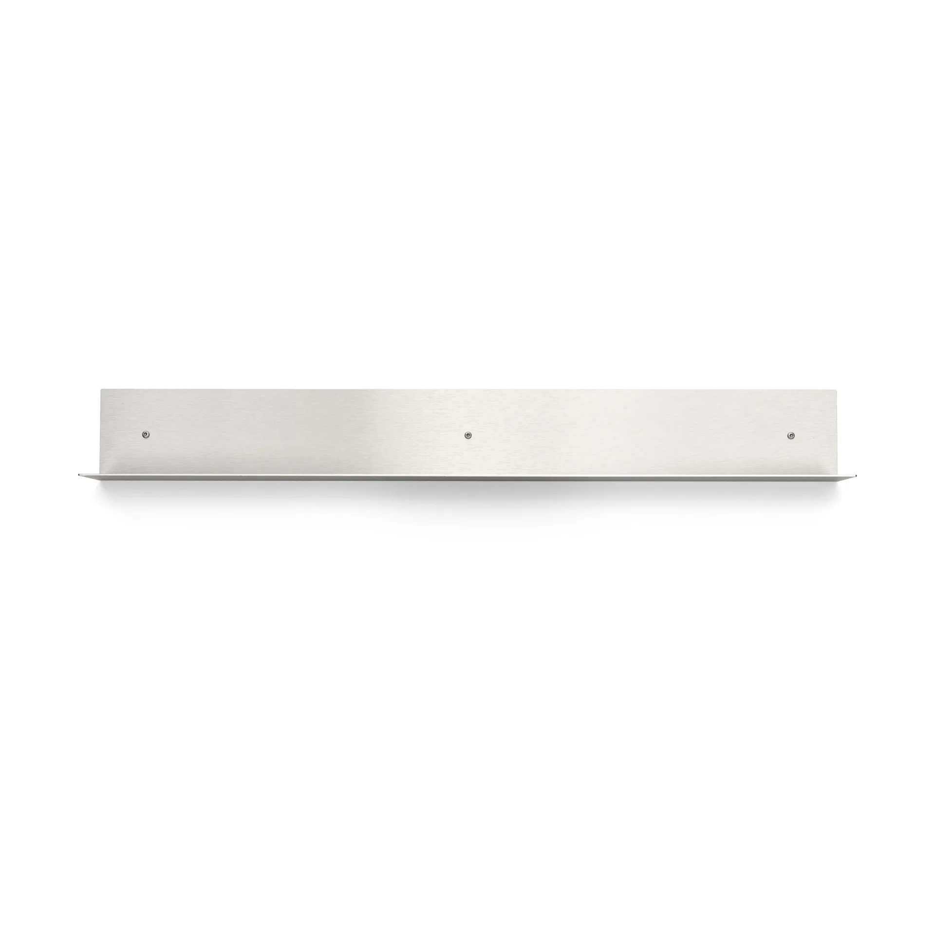 Nichba estante de baño, Acero inoxidable cepillado, 80 cm Nichba