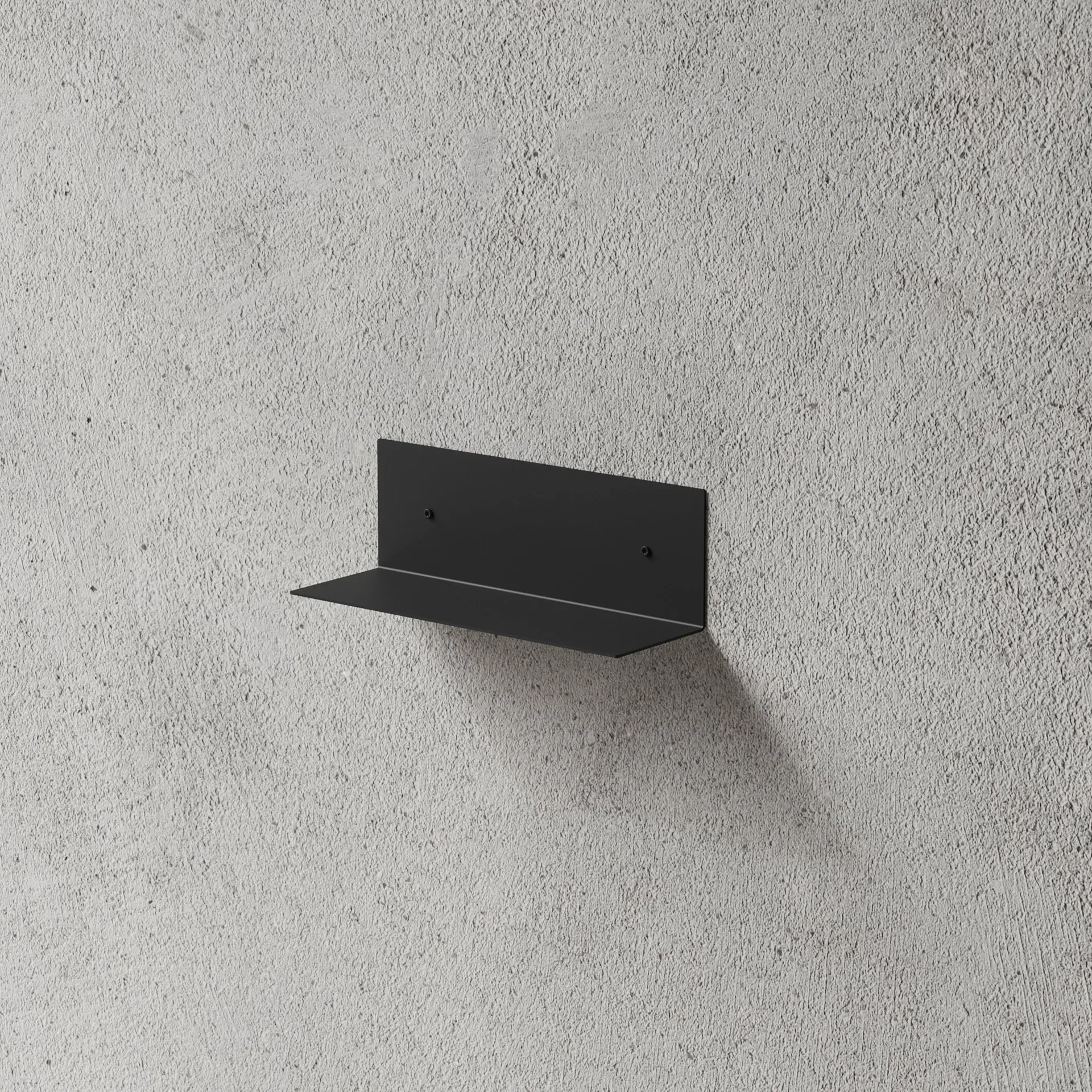 Nichba estante de baño, Negro, 30 cm Nichba