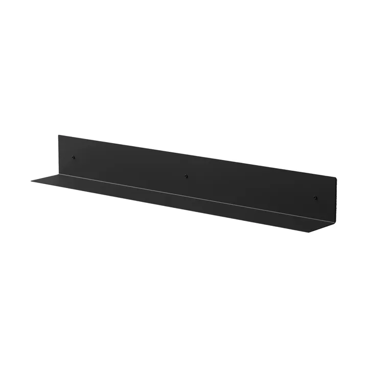 Nichba estante de baño - Negro, 80 cm - Nichba