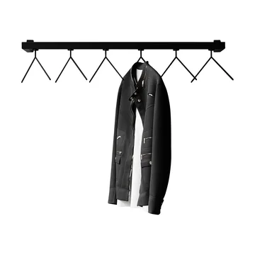 Nichba HangSys perchero - Negro, 100 cm - Nichba
