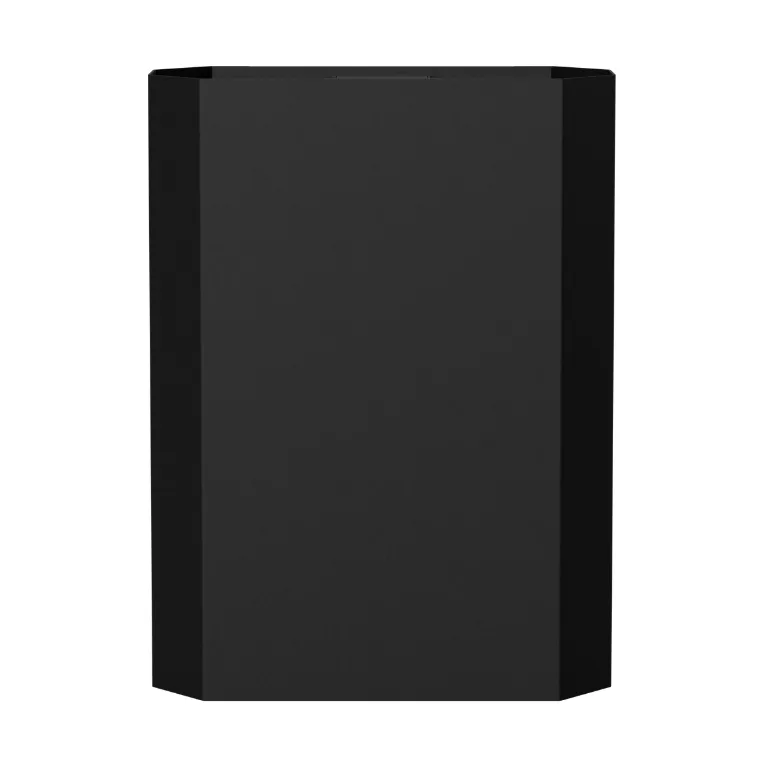 Nichba papelera, Negro, 12 L Nichba