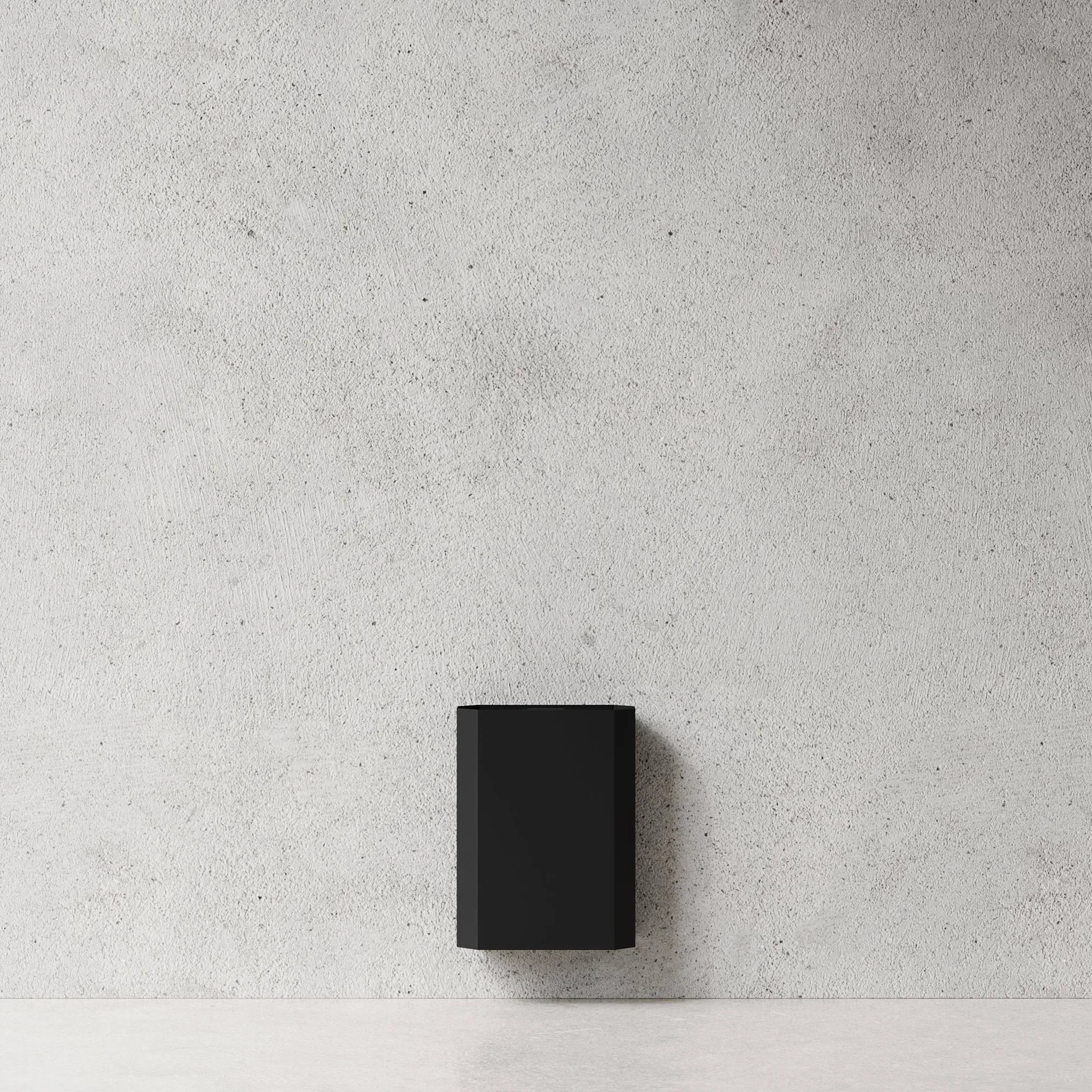 Nichba papelera, Negro, 12 L Nichba