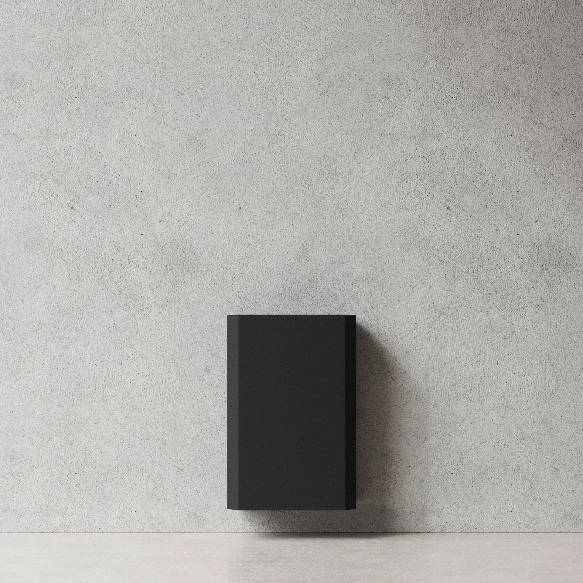 Nichba papelera, Negro, 48 L Nichba