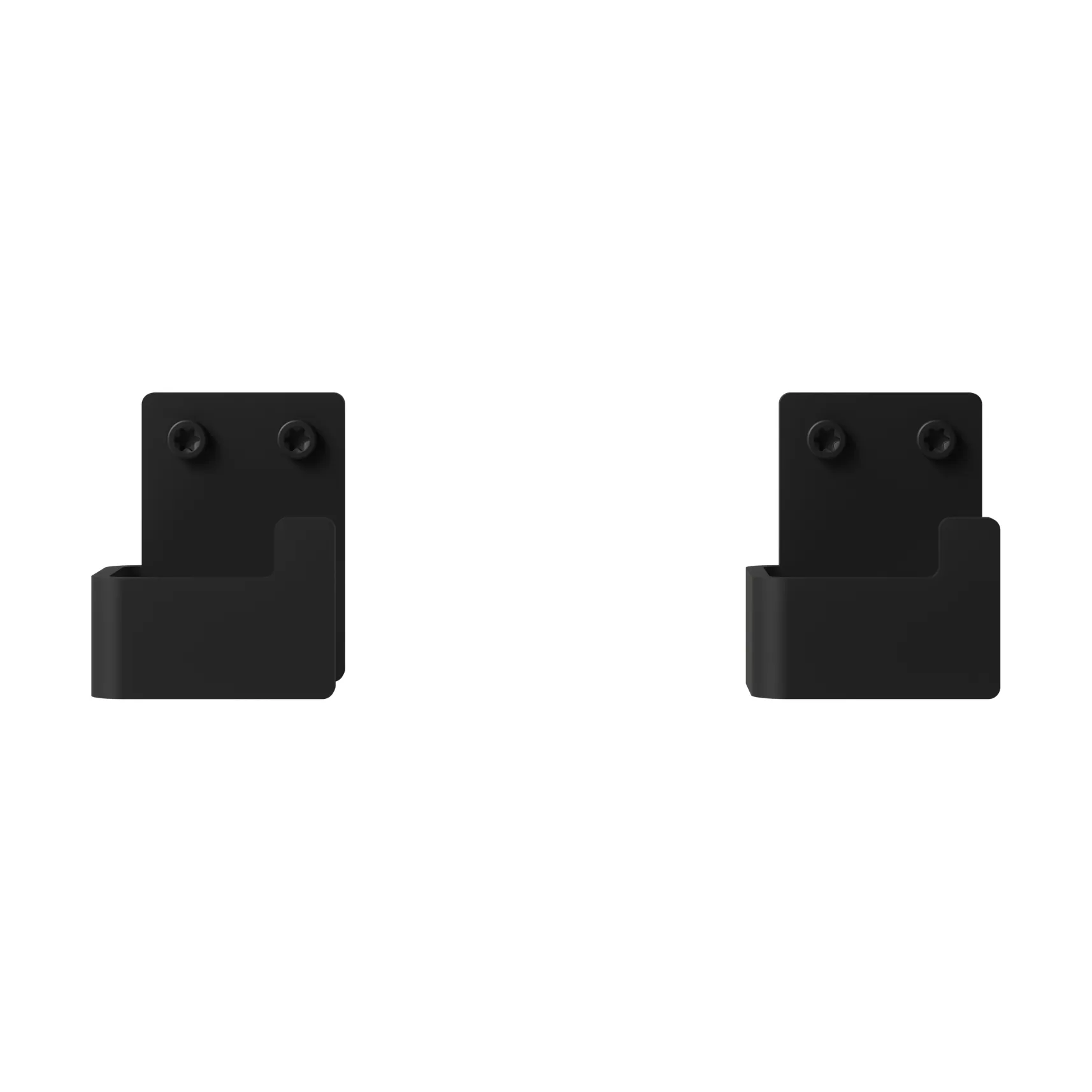 Nichba percha para toalla, Black, 2-pack Nichba