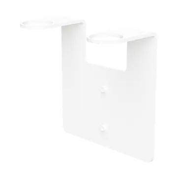 Nichba portajabón - Blanco, doble - Nichba