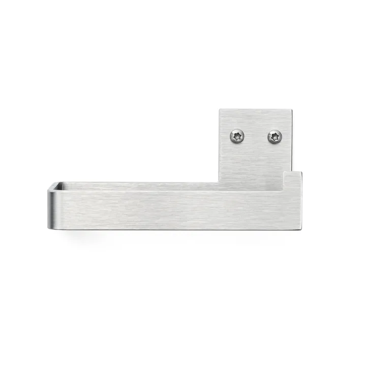 Nichba portarrollos de papel higiénico - Acero inoxidable cepillado - Nichba
