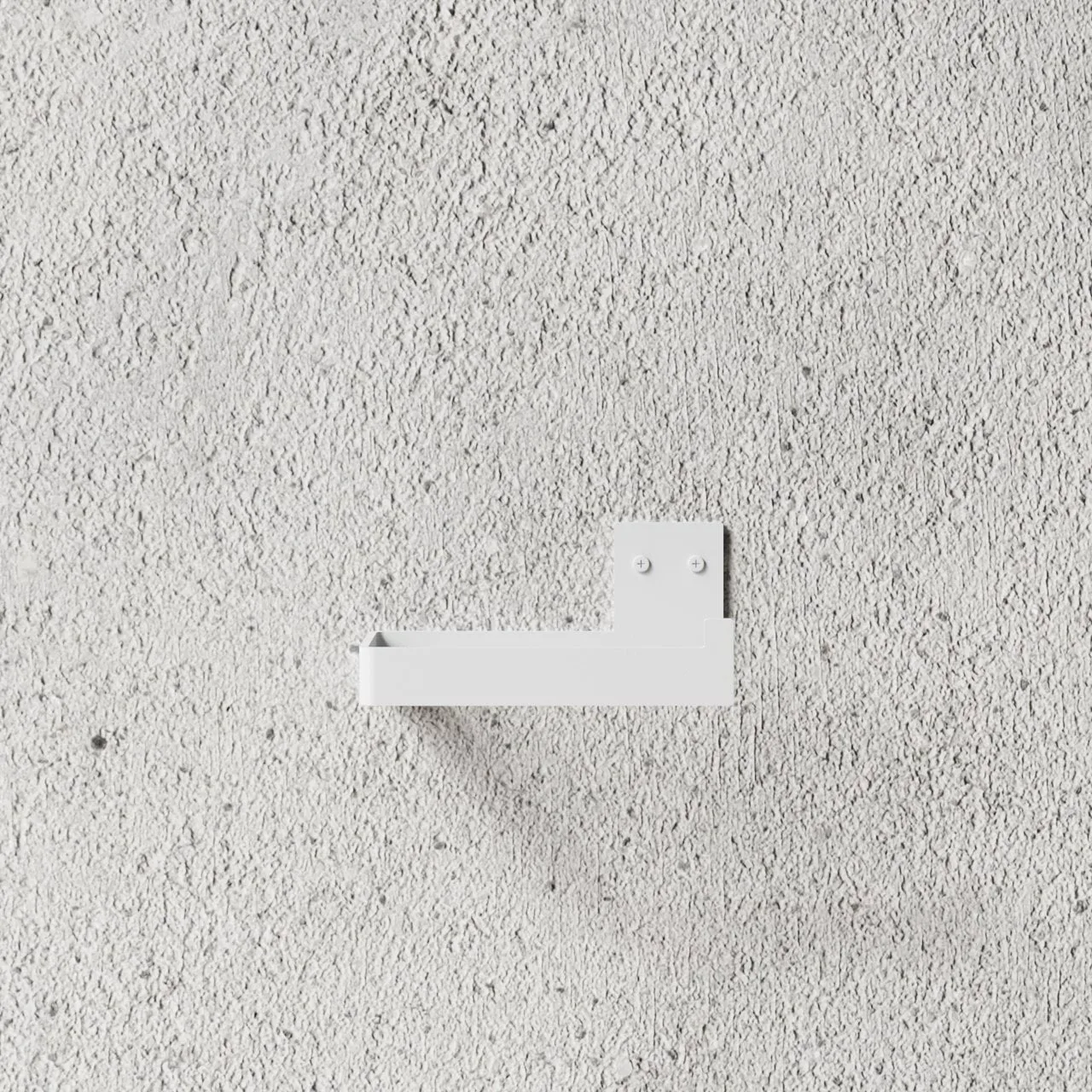 Nichba portarrollos de papel higiénico, Blanco Nichba