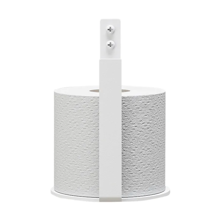 Nichba portarrollos de papel higiénico extra, Blanco Nichba