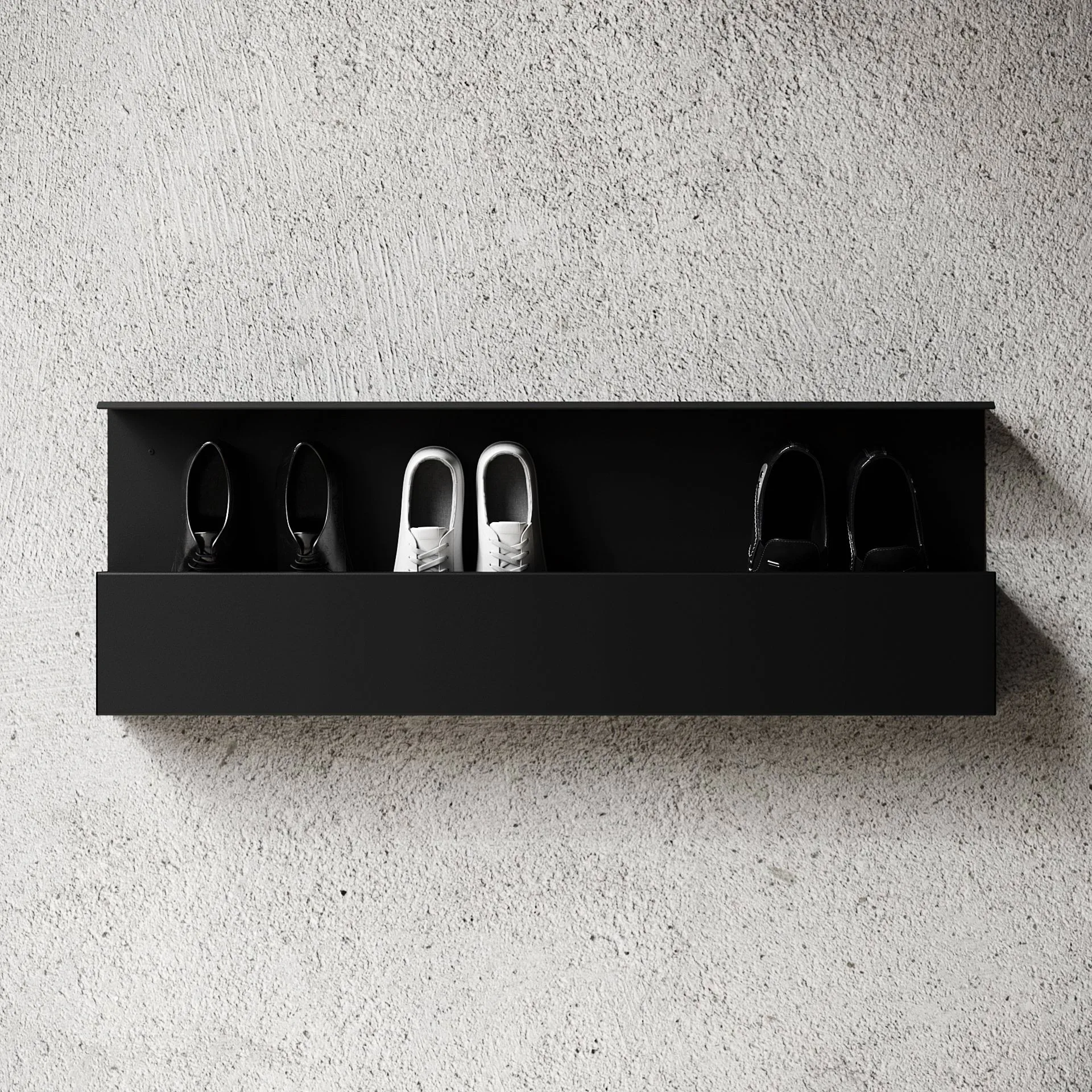 Nichba zapatero, Negro, 100 cm Nichba