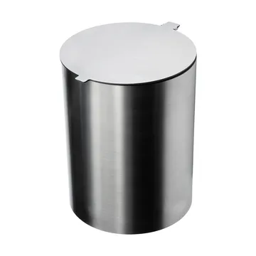 Papelera de baño Nichba - Acero inoxidable cepillado - Nichba