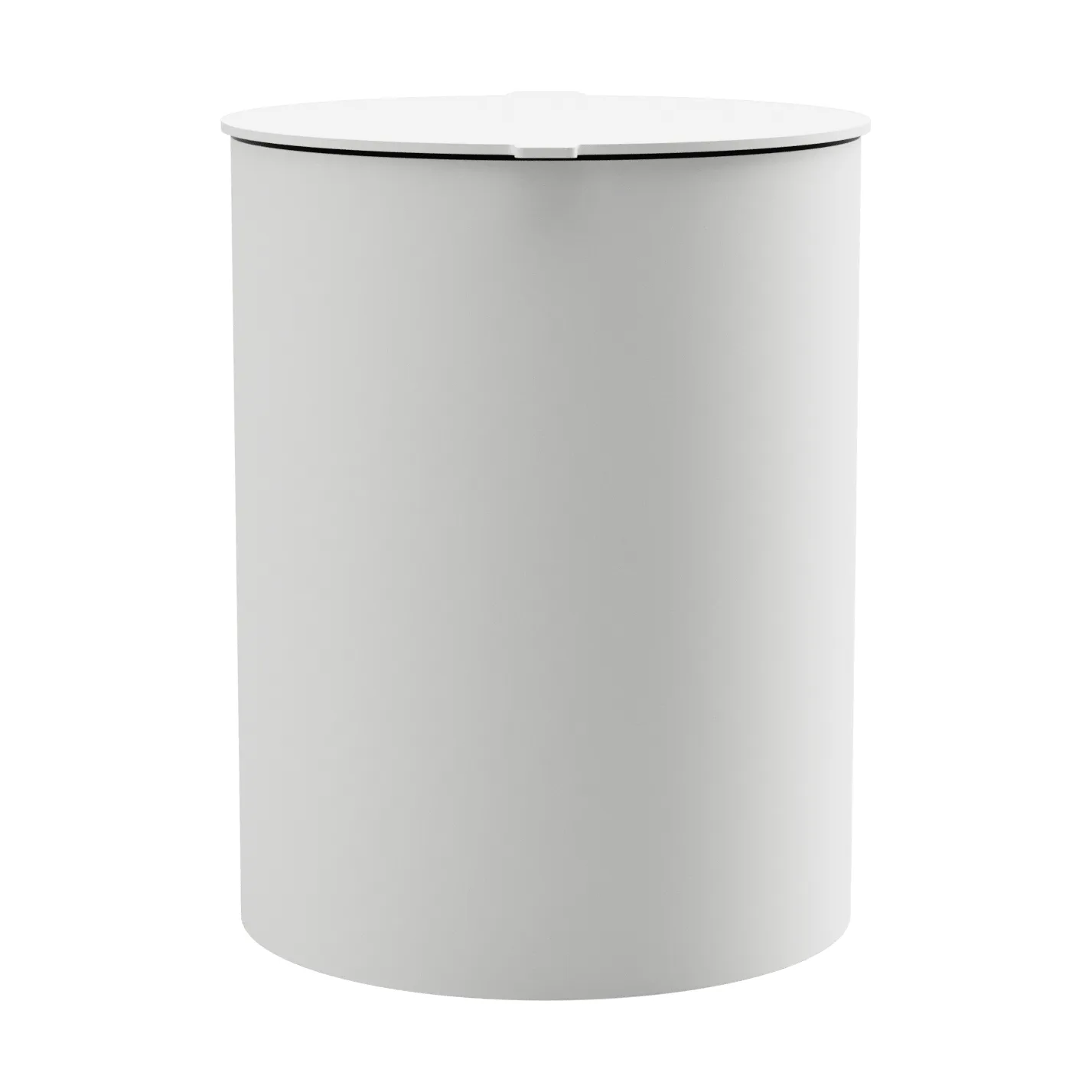 Papelera de baño Nichba, Blanco Nichba