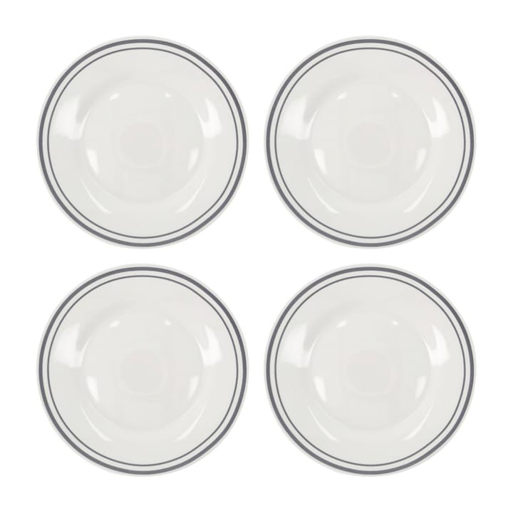 4 Platos Bistro Ø23 cm - gris - Nicolas Vahé