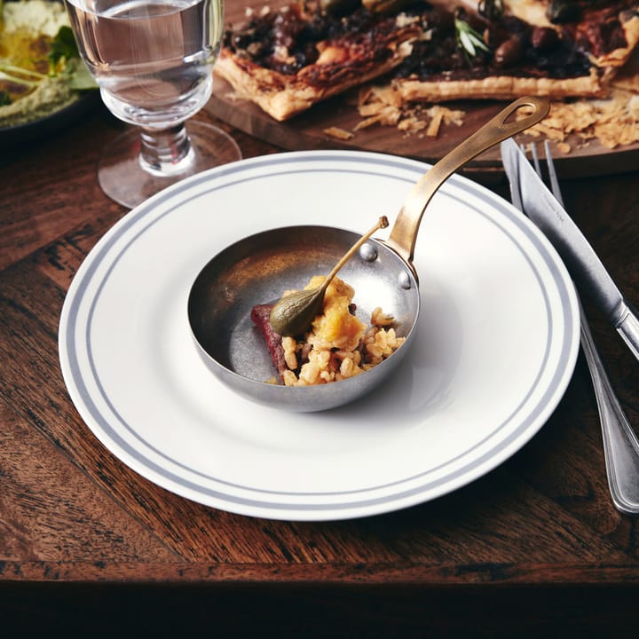 4 Platos Bistro Ø27 cm, gris Nicolas Vahé