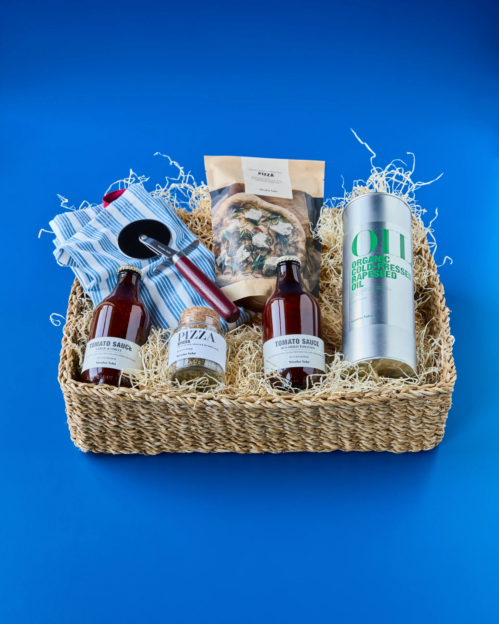 Cesta de almacenaje Naba, Natural, 30x41 cm Nicolas Vahé