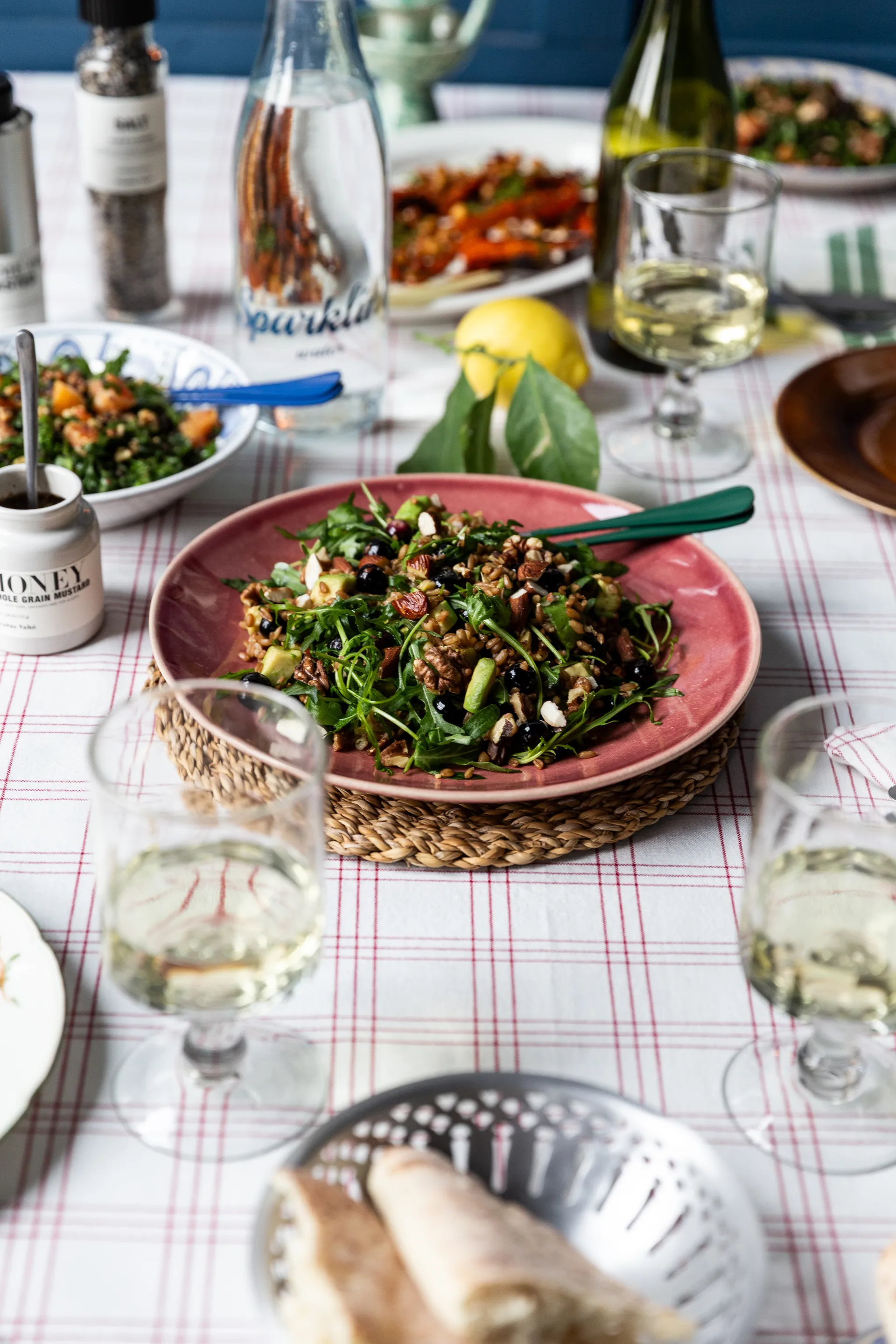 Cesta de pan Nicolas Vahé, 2 piezas, Acabado plateado envejecido Nicolas Vahé