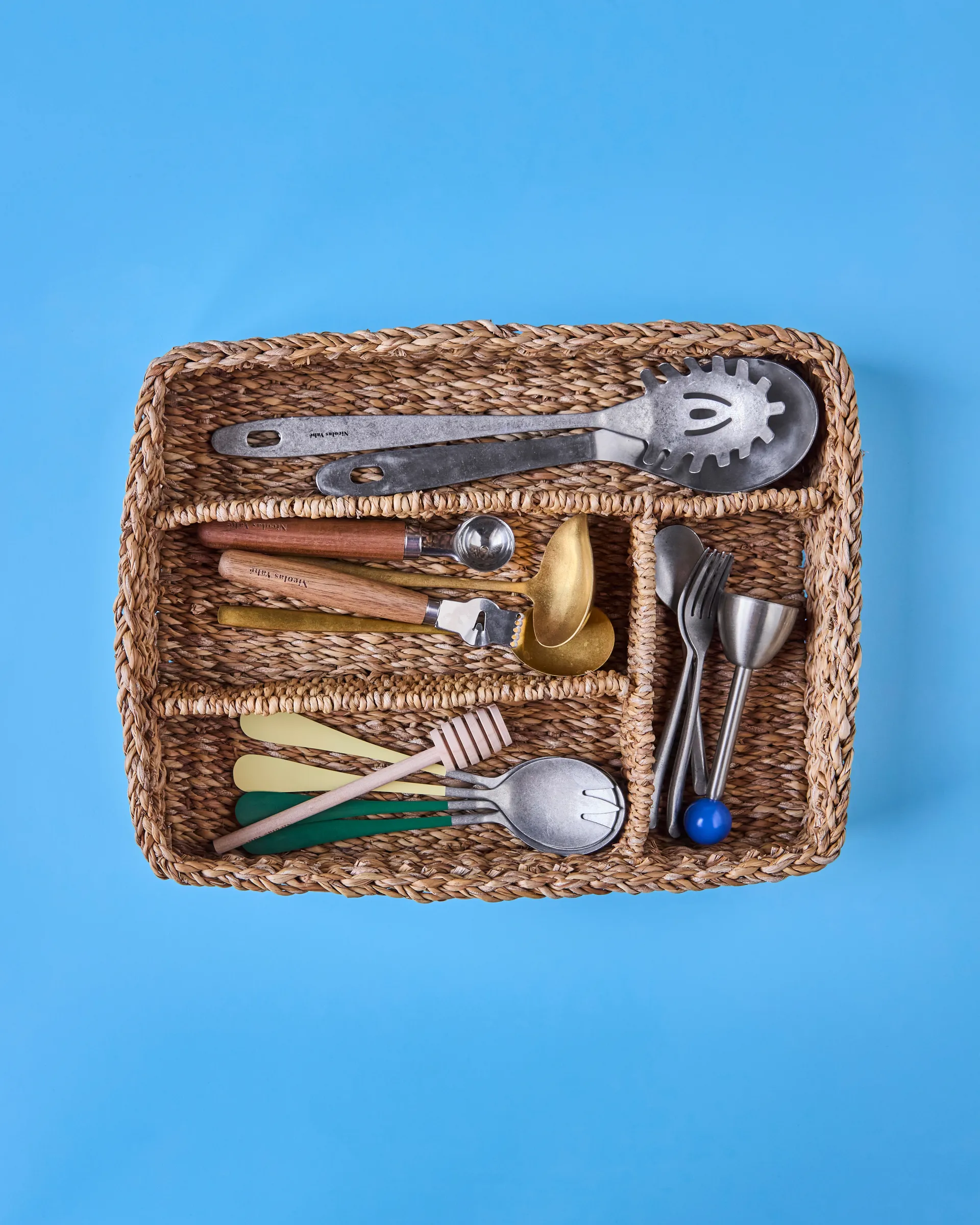 Cesta organizadora Naba 27x35 cm, Natural Nicolas Vahé