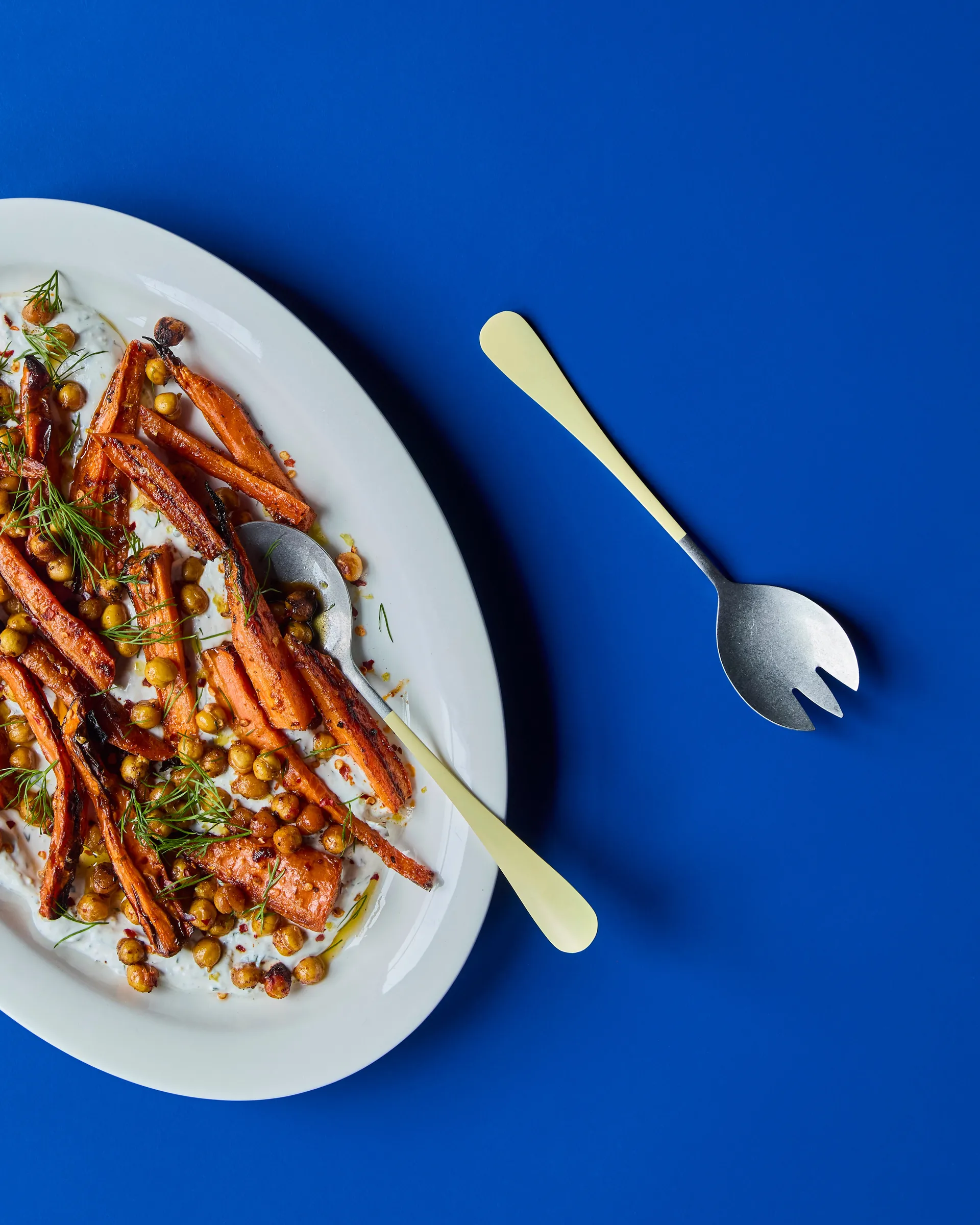 Cubiertos para ensalada Nicolas Vahé, 2 piezas, Amarillo Nicolas Vahé