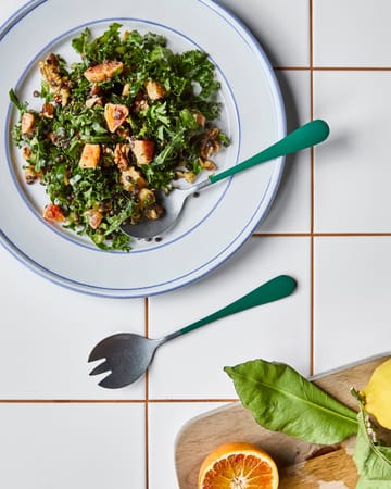 Cubiertos para ensalada Nicolas Vahé, 2 piezas - Verde - Nicolas Vahé