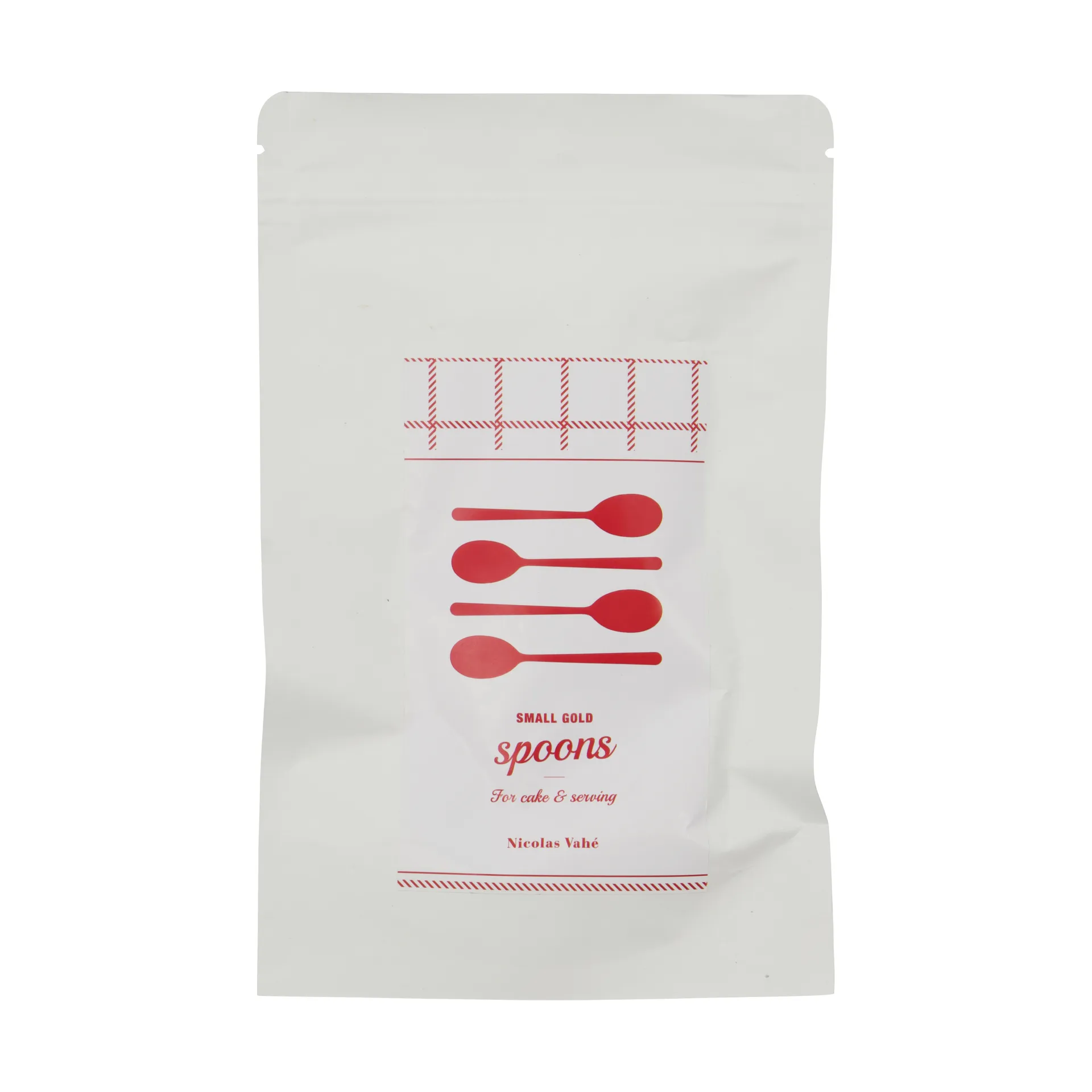 Cucharillas Nicolas Vahé, 4 piezas, Acabado dorado antiguo Nicolas Vahé