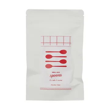 Cucharillas Nicolas Vahé, 4 piezas - Acabado dorado antiguo - Nicolas Vahé