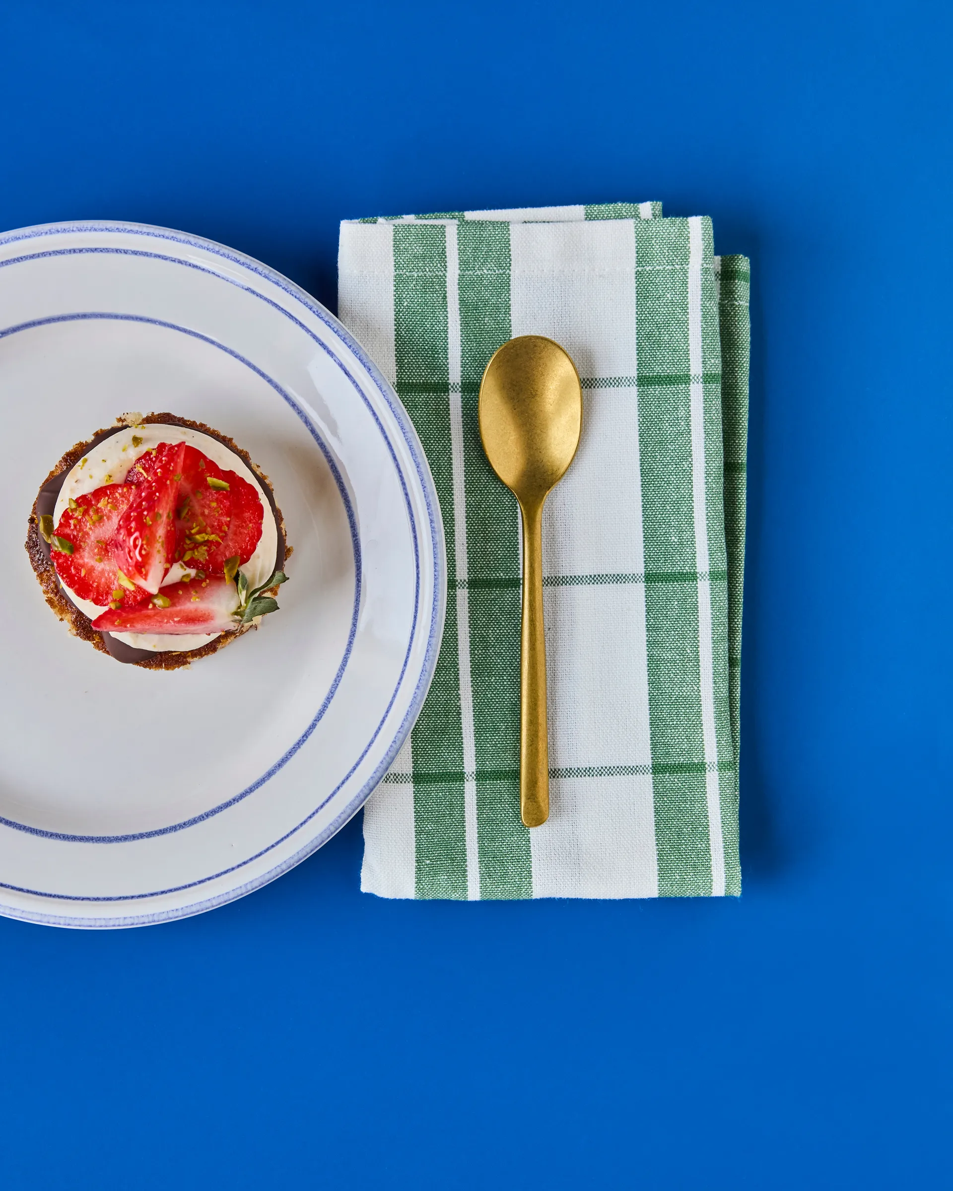 Cucharillas Nicolas Vahé, 4 piezas, Acabado dorado antiguo Nicolas Vahé