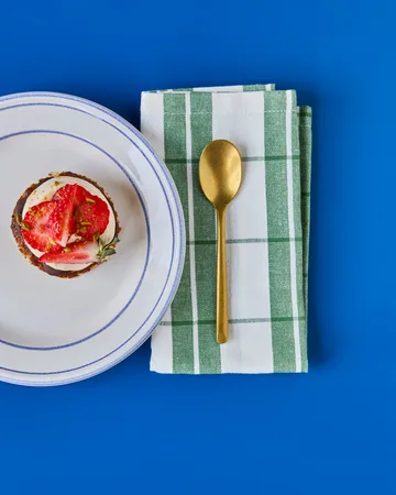 Cucharillas Nicolas Vahé, 4 piezas - Acabado dorado antiguo - Nicolas Vahé