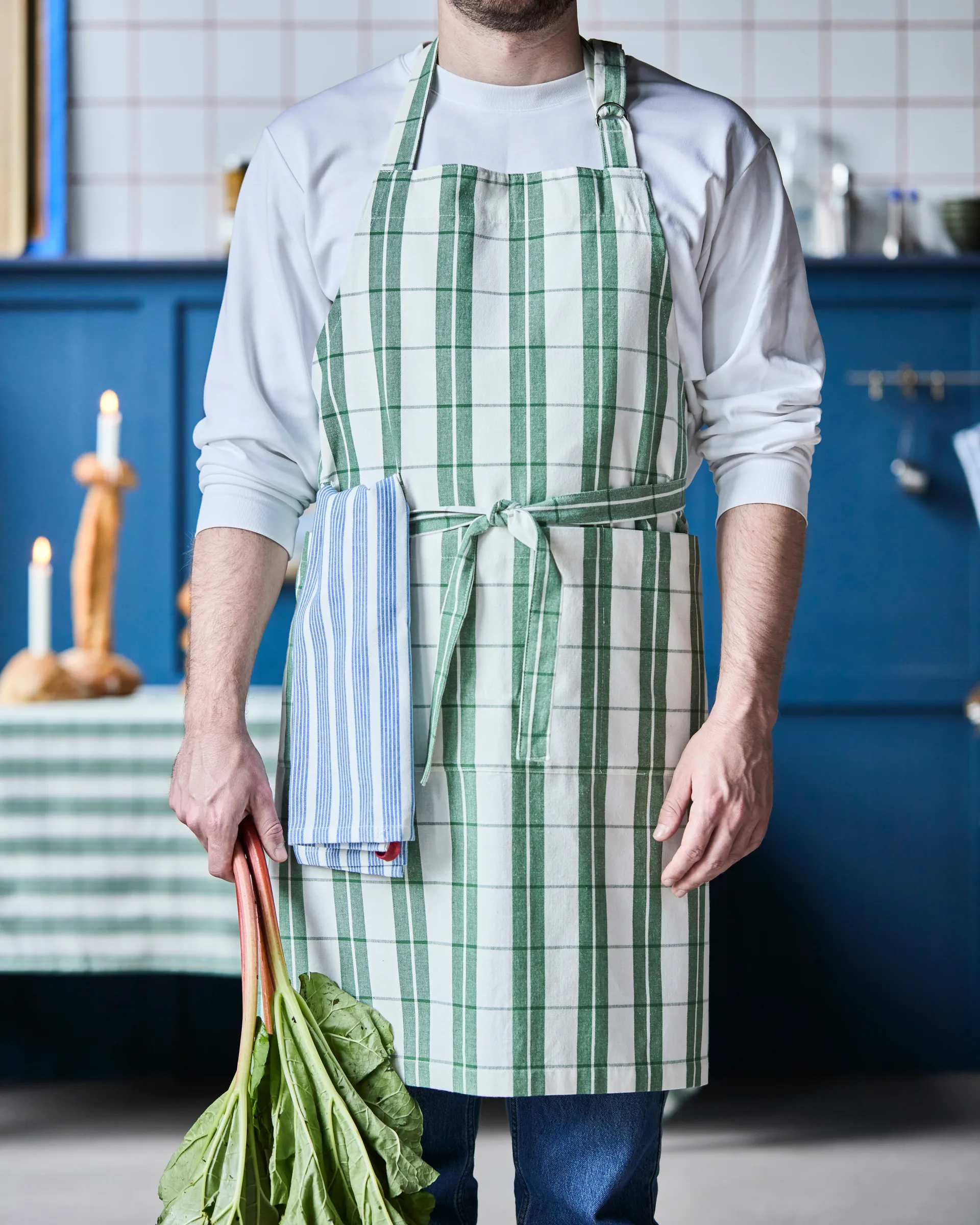 Delantal Chef, Verde Nicolas Vahé