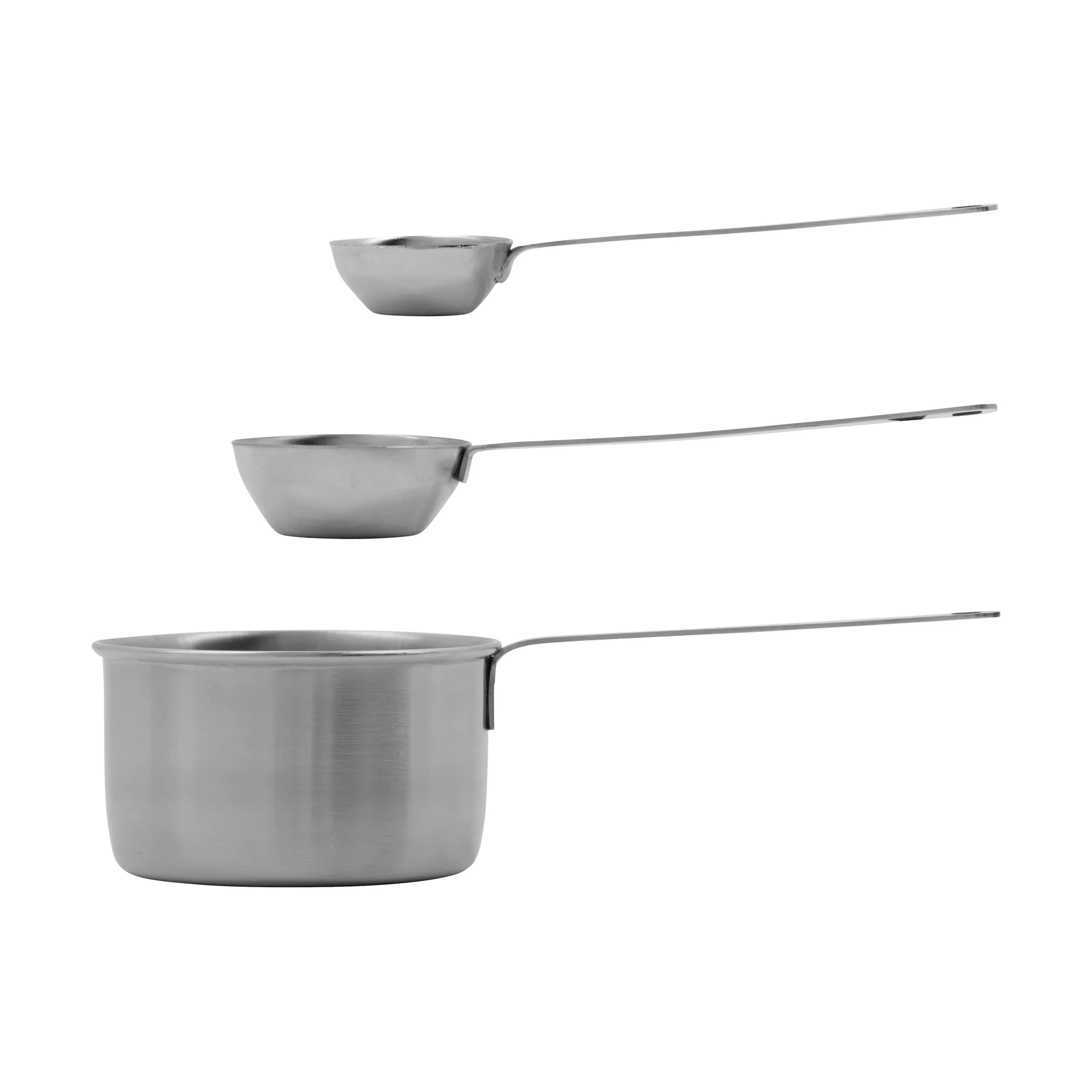 Juego de medidas Nicolas Vahé, 3 piezas, Acabado plateado Nicolas Vahé