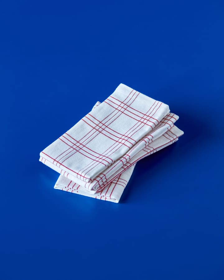 Servilletas de algodón Chef, pack de 4, Rojo Nicolas Vahé