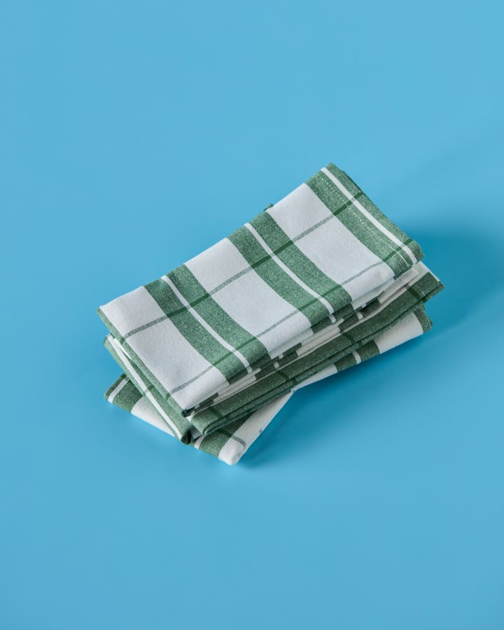 Servilletas de algodón Chef, pack de 4, Verde Nicolas Vahé