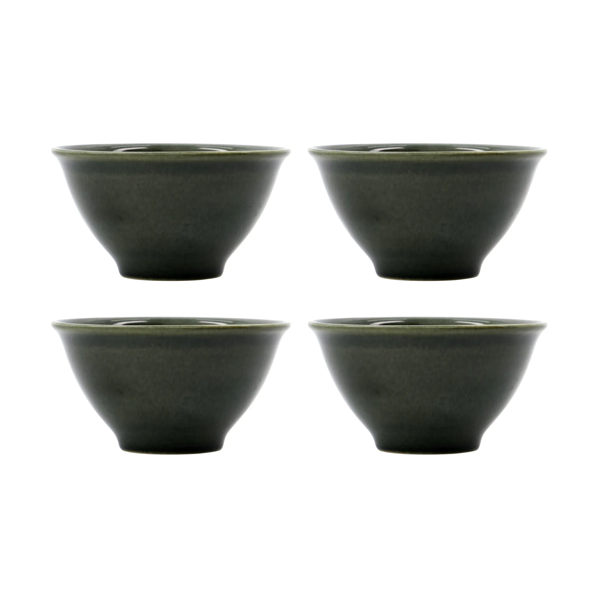 Set de 4 cuencos Hala Ø12 cm, Verde Nicolas Vahé
