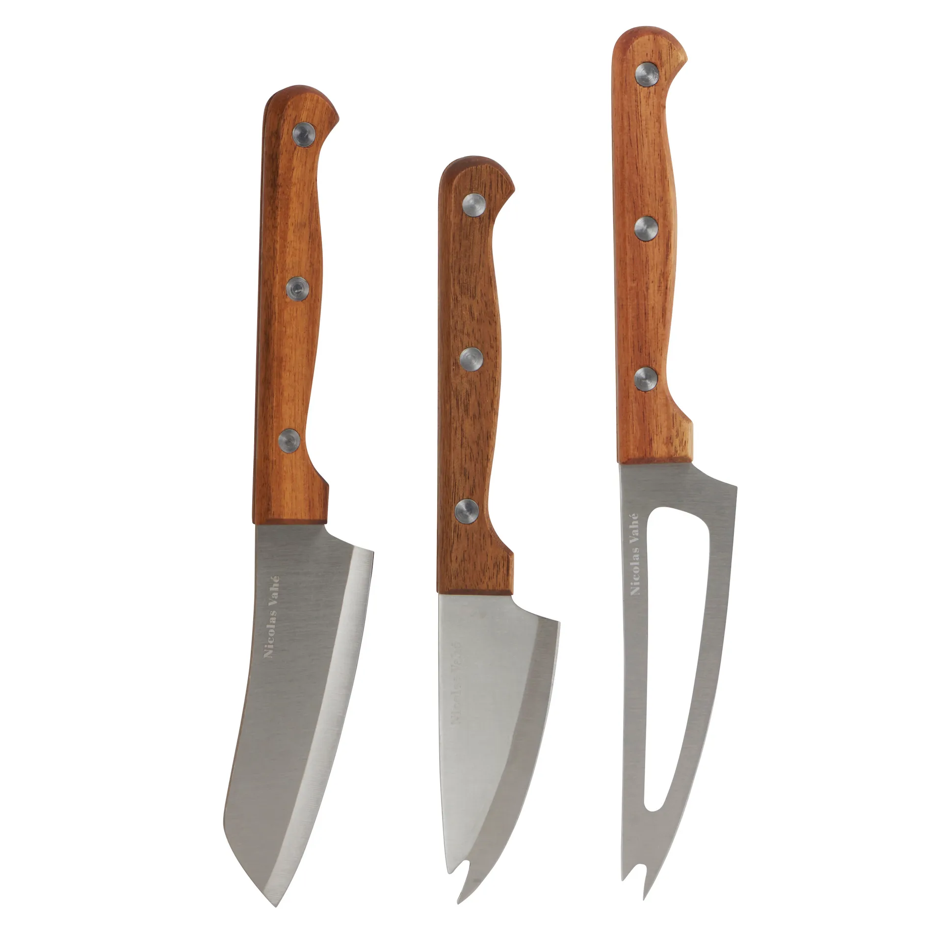 Set de cuchillos para queso Nicolas Vahé, 3 piezas Nicolas Vahé