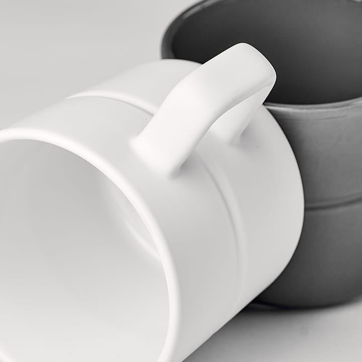 2 Tazas Lines 30 cl, blanco NJRD