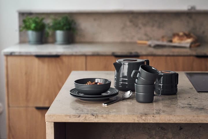 2 Tazas Lines 30 cl, gris oscuro NJRD